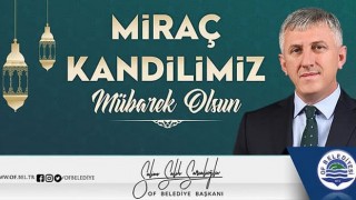 Başkan Sarıalioğlu'ndan Miraç Kandili mesajı