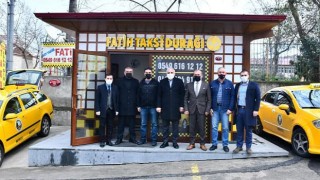 Murat Zorluoğlu dolmuş esnafını ziyaret etti