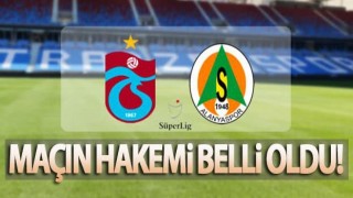 Trabzonspor Alanyaspor maçının hakemleri açıklandı