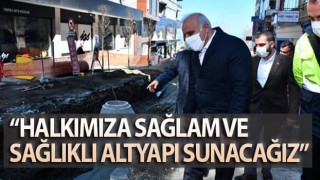 Başkan Zorluoğlu: Halkımıza sağlam ve sağlıklı altyapı sunacağız