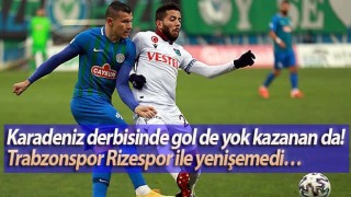 Çaykur Rizespor 0-0 Trabzonspor