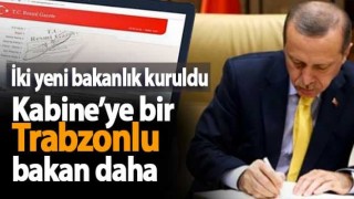 Kabine değişikliği yapıldı! İşte üç yeni bakan...