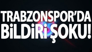 Trabzonspor Divan Kurulu Başkanlık için bildiri