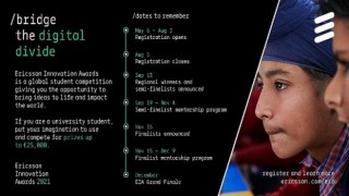 Ericsson, dünyanın dört bir yanındaki üniversite öğrencilerini Ericsson İnovasyon Ödülleri 2021’e katılmaya davet ediyor