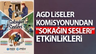 AGD Liseler Komisyonundan "Sokağın Sesleri” Etkinlikleri