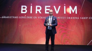 Tüm zamanların ’En Yüksek Müşteri Memnuniyeti Ödülü Birevim’in