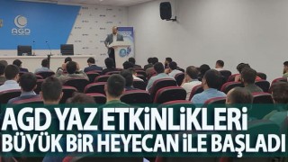 AGD Yaz Etkinlikleri Büyük Bir Heyecan İle Başladı