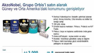 AkzoNobel, Grupo Orbis’i satın alarak Güney ve Orta Amerika’daki varlığını genişletiyor