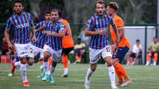 Trabzonspor - Başakşehir hazırlık maçında gol sesi çıkmadı
