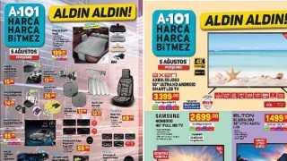 Ağustos ayının ilk haftasında birbirinden uygun fiyatlı teknolojik ürünler A101’de