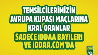 Avrupa kupalarında ülkemizi temsil edecek dört Türk takımına özel daha yüksek oranlar sadece iddaa bayileri ve iddaa.com’da