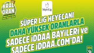 Süper Lig heyecanı daha yüksek oranlarla sadece sabit iddaa bayileri ve sadece iddaa.com’da!