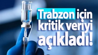 Trabzon'da aşılama oranı belli oldu!