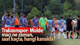 Trabzonspor Molde maçı ne zaman, saat kaçta, hangi kanalda?