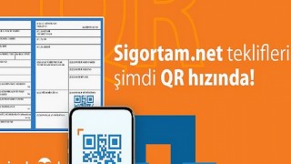 Sigortam.net teklifleri şimdi QR hızında