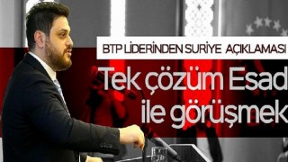 “Suriye meselesinin tek çözümü Esad ile görüşmektir”