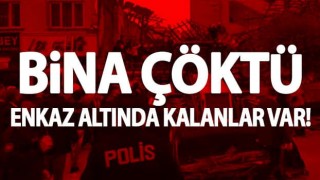 Malatya’da bina çöktü! AFAD'dan ilk açıklama!