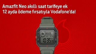 Retro-Dijital Tasarımlı Akıllı Saat Amazfit Neo Vodafone’da