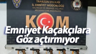 Trabzon Emniyet Kaçakçılara Göz açtırmıyor