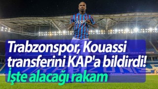 Trabzonspor, Kouassi transferini KAP'a bildirdi! İşte alacağı rakam
