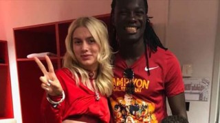 Aleyna Tilki'den Bafetimbi Gomis paylaşımı!