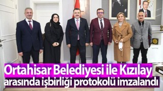 Ortahisar Belediyesi ile Kızılay arasında işbirliği protokolü imzalandı