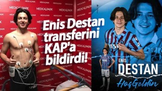 Trabzonspor, Enis Destan transferini KAP'a bildirdi!