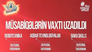 TEKNOFEST Azerbaycan Teknoloji Yarışmalarına Başvurular Uzatıldı