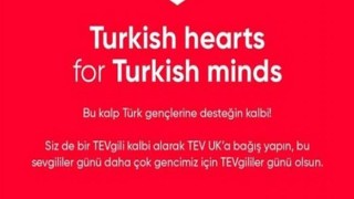 TEV UK TEVgililer Günü Kalpleriyle Gençlerin Eğitimine Destek Oluyor