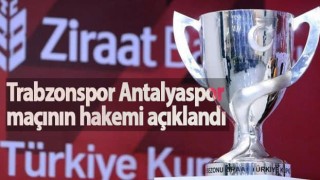 Trabzonspor - Antalyaspor Maçını O İsim Yönetecek