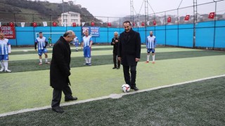 Akçaabat'ta Kurumlar Arası Futbol Turnuvası başladı