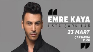 Emre Kaya, “Usta Şarkılar” ile Jolly Joker’de