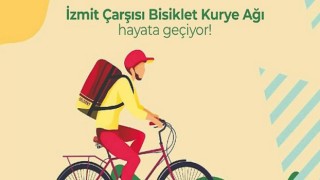 İzmit Çarşısı’ndan Kent İçi Lojistiğe Yeşil Çözüm: İzmit Çarşısı Bisiklet Kurye Projesi Başlıyor!