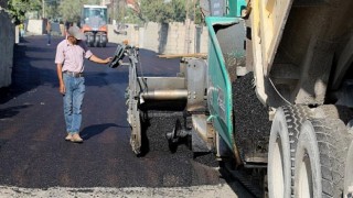 Van Büyükşehir Düzyol Caddesini Asfaltladı