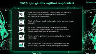 İnternetin parçalanması, metaverse, güvenlik sigortası: Kaspersky'den 2023 için gizlilik öngörüleri