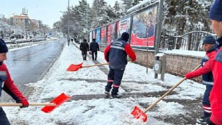 Yol ve Kaldırımlarda Kar Temizliği