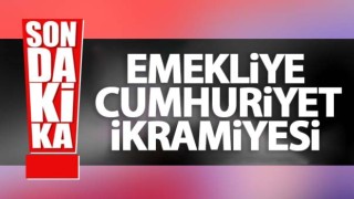 Emekliye Cumhuriyet ikramiyesi!