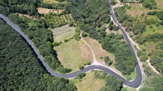 Karamürsel Senaiye-İznik yolu asfaltlandı