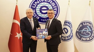 TÜSEB Başkanı Prof. Dr. Ümit Kervan, Ege Üniversitesine konuk oldu