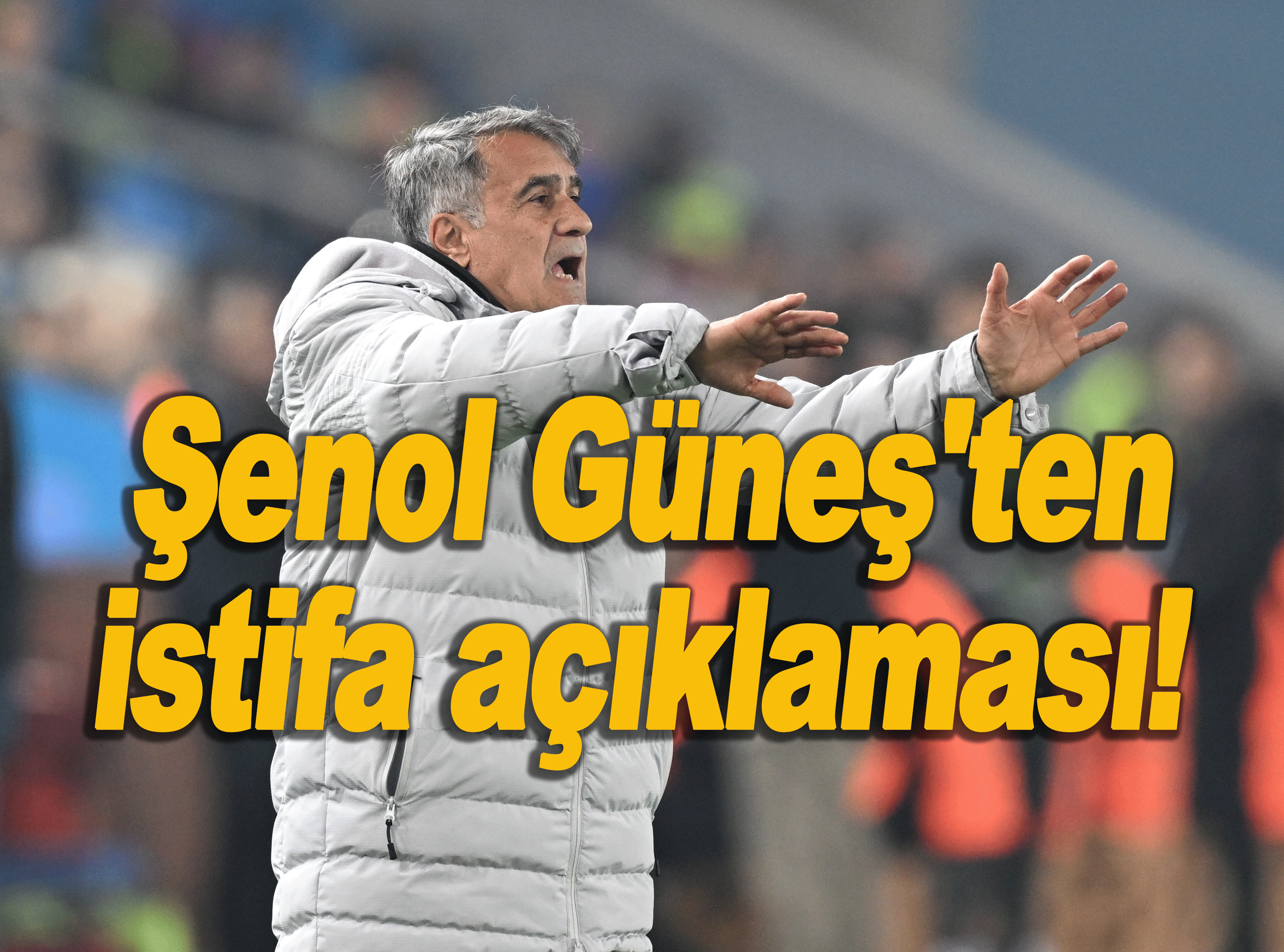 Şenol Güneş'ten istifa açıklaması!