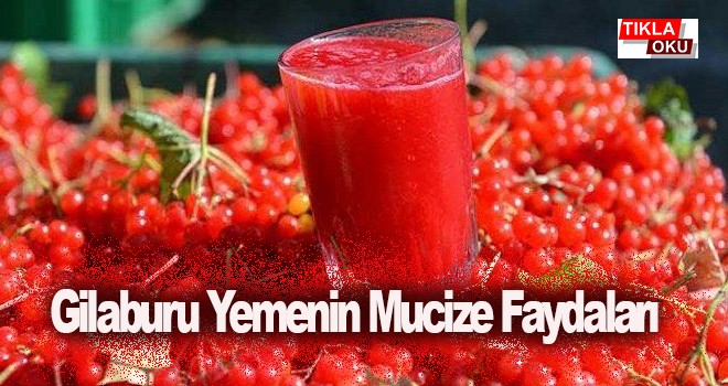 Gilaburu Yemenin Mucize Faydaları