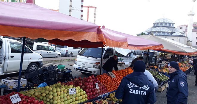 Büyükşehir Zabıtası denetimlerini sürdürüyor