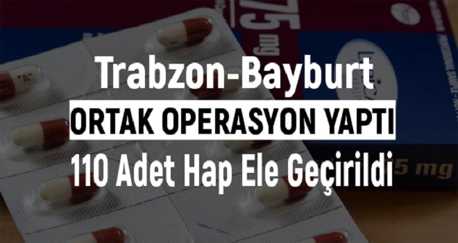 Trabzon'da uyuşturucu operasyonu