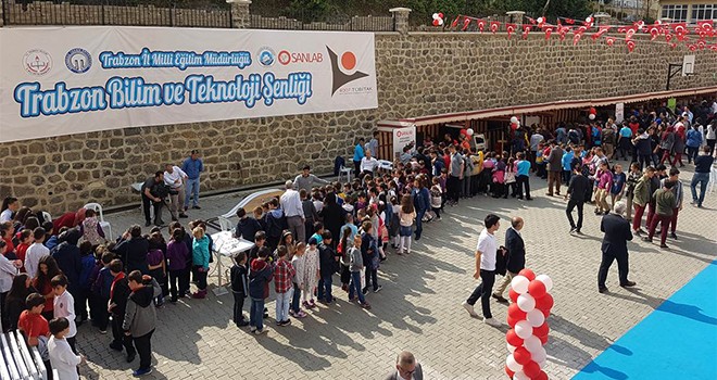 “Trabzon’un Teknofesti” Bilim ve Teknoloji Şenliği Başladı