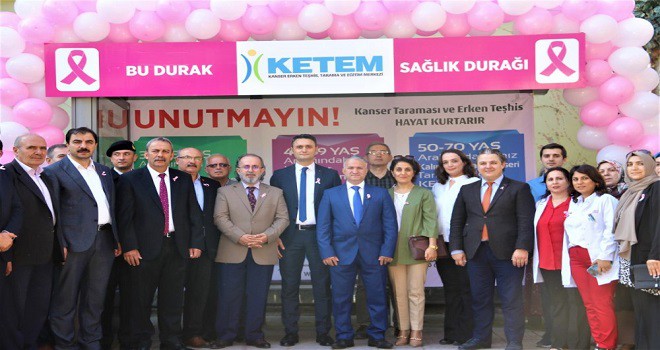 Akçaabat'ta Ketem Sağlık Durağı açıldı