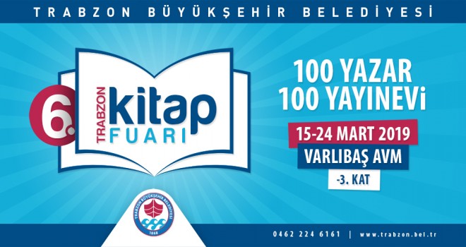 6’ıncı Trabzon Kitap Fuarı başlıyor