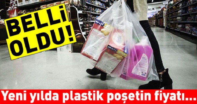 Marketlerde plastik poşetlere zam mı geliyor?