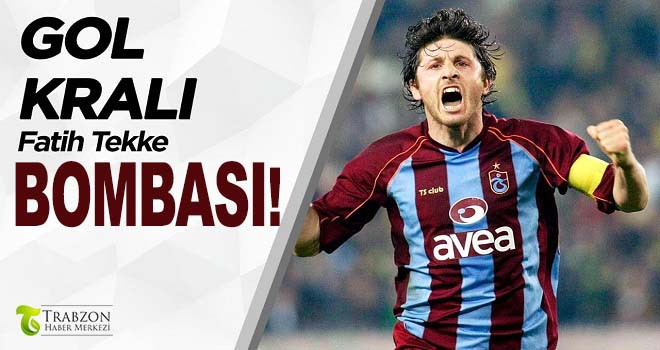 Trabzonspor'da Fatih Tekke sesleri