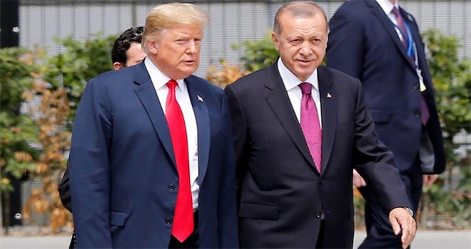 Cumhurbaşkanı Erdoğan, Trump ile görüştü