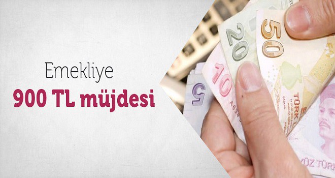 Emekliye 900 TL'lik büyük müjde